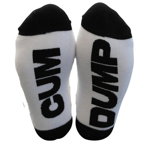 Chaussettes Cum Dump Blanches