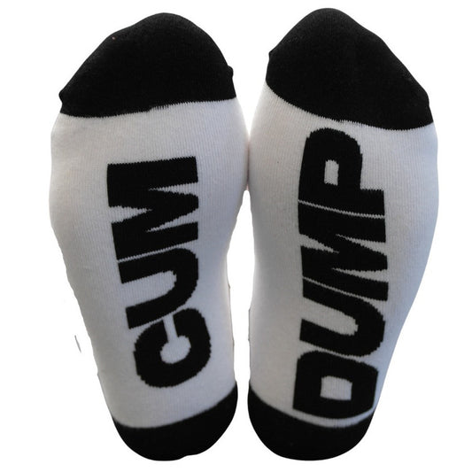 Chaussettes Cum Dump Blanches