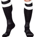 Chaussettes FOOTBALL SOCKS Noir-Blanc