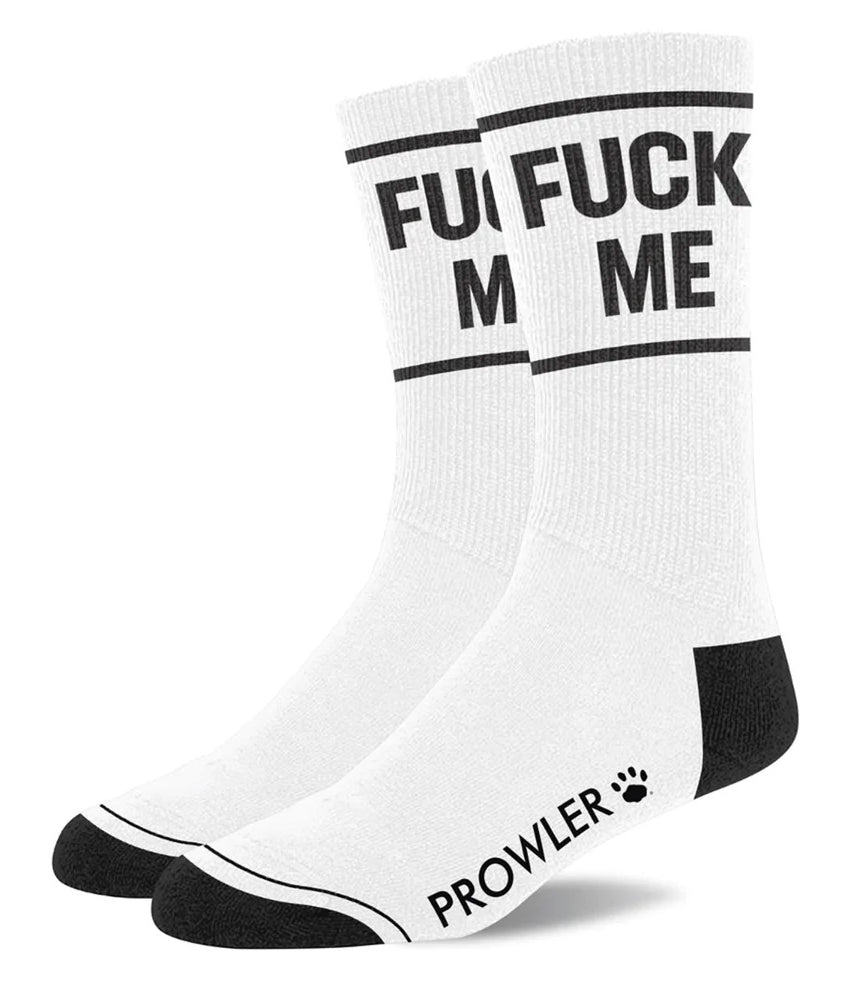 Chaussettes Fuck Me Blanches