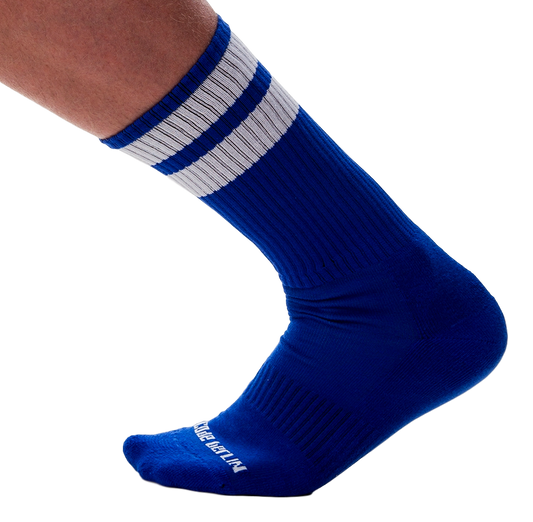 Chaussettes Gym Socks Bleu-Blanc