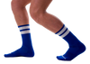 Chaussettes Gym Socks Bleu-Blanc