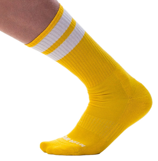Chaussettes Gym Socks Jaune-Blanc