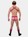 Chaussettes Gym Socks Noir-Rose fluo