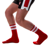 Chaussettes Gym Socks Rouge-Blanc