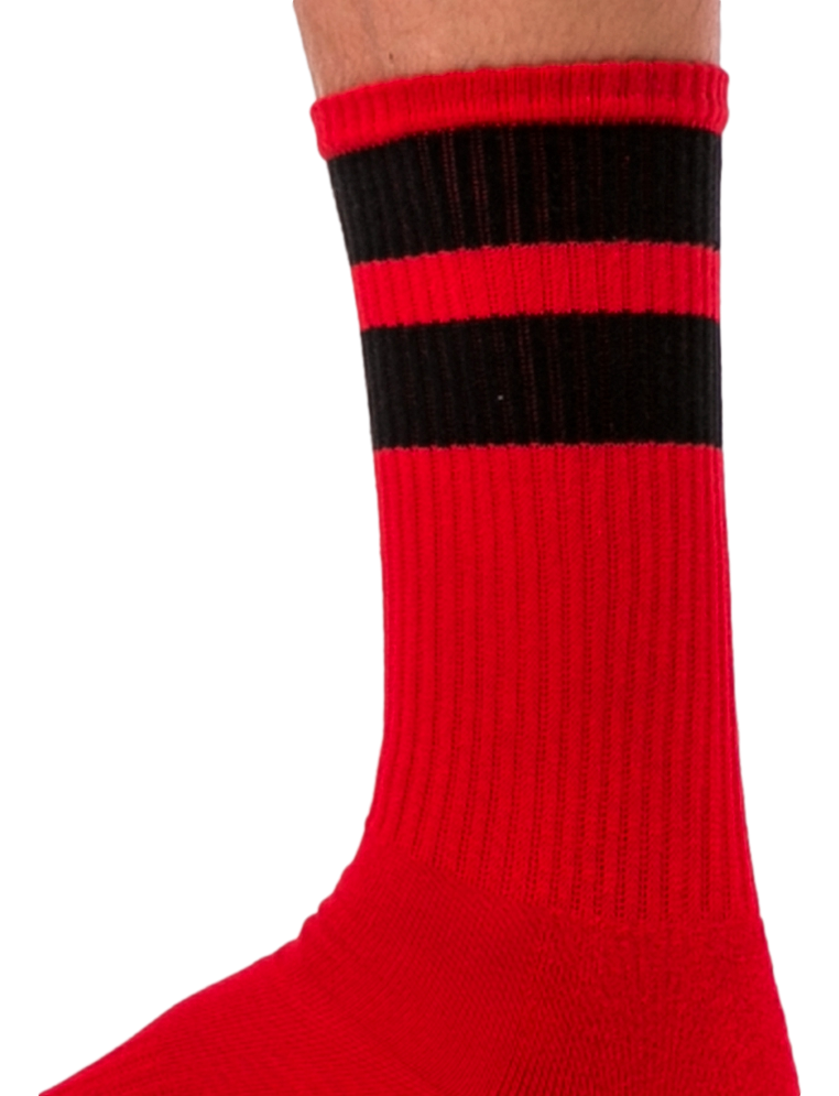 Chaussettes Gym Socks Rouge-Noir