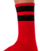 Chaussettes Gym Socks Rouge-Noir