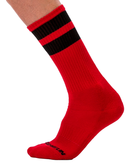 Chaussettes Gym Socks Rouge-Noir