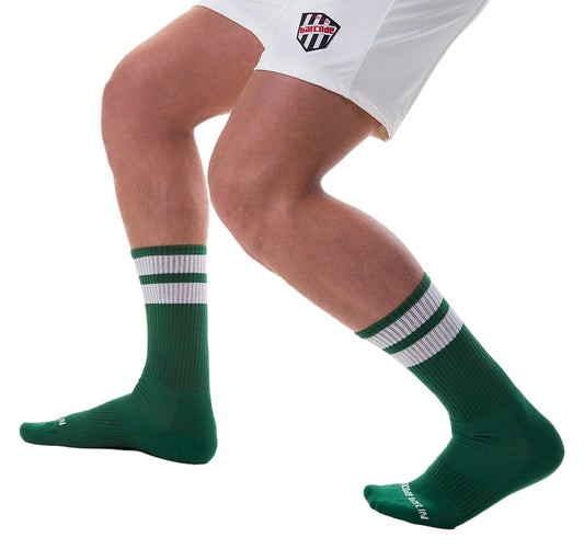 Chaussettes Gym Socks Vert-Blanc