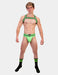 Chaussettes Gym Socks Vert fluo