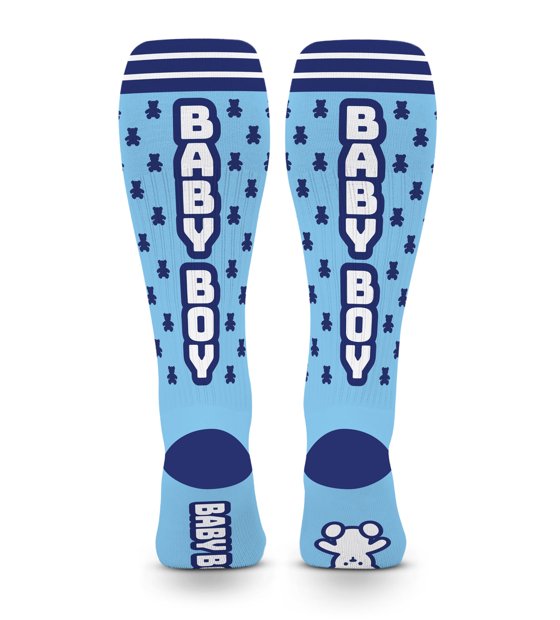 Chaussettes hautes Bay Boy Bleues