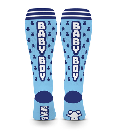 Chaussettes hautes Bay Boy Bleues
