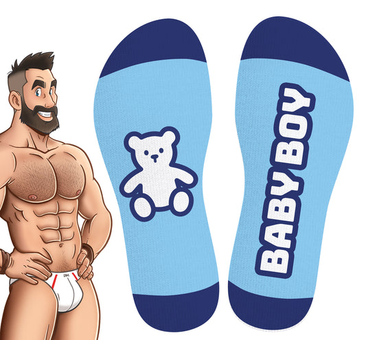 Chaussettes hautes Bay Boy Bleues