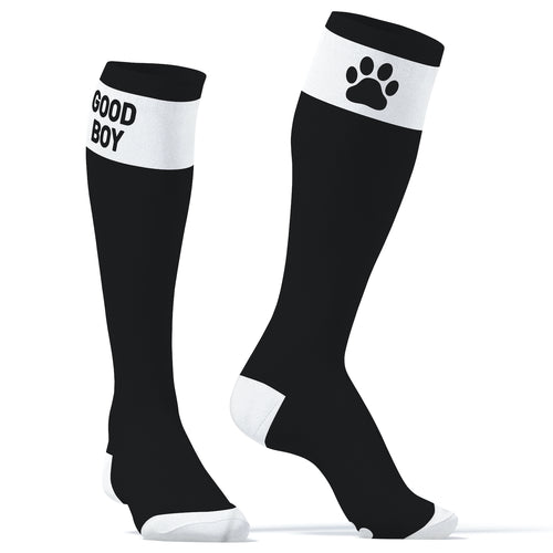 Chaussettes hautes Big Good Boy Noires