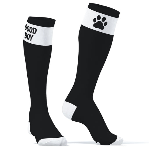 Chaussettes hautes Big Good Boy Noires