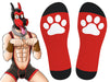 Chaussettes hautes Big Good Boy Rouges