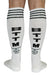Chaussettes hautes BTTM Cruising Socks Blanches