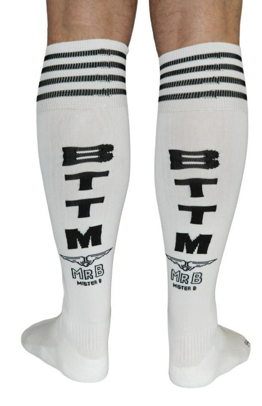 Chaussettes hautes BTTM Cruising Socks Blanches