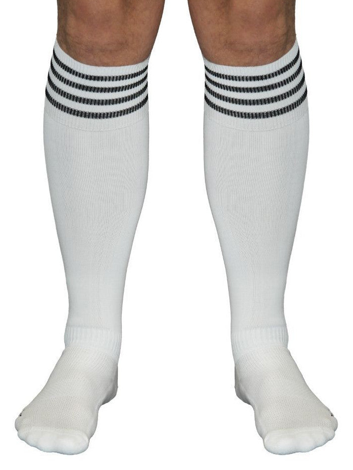 Chaussettes hautes BTTM Cruising Socks Blanches