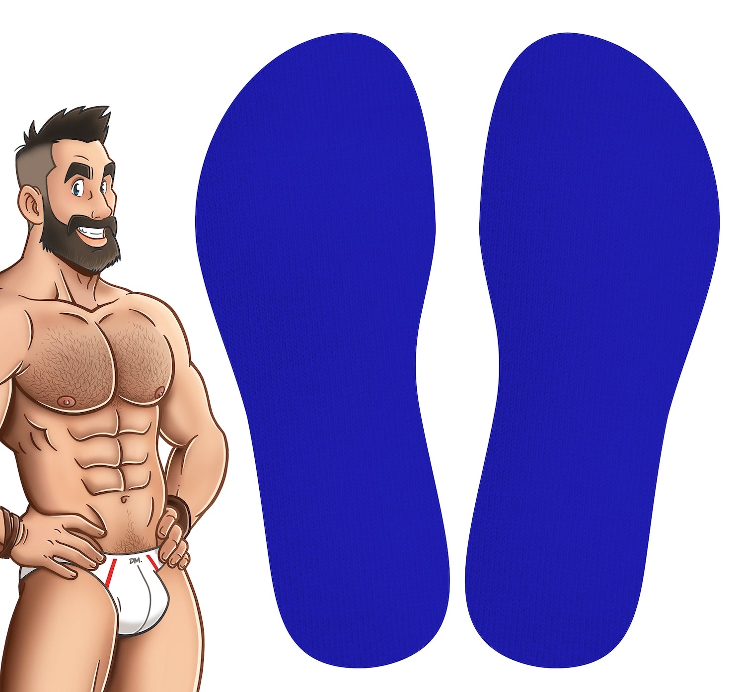 Chaussettes Hautes COLORS SneakXX Bleues