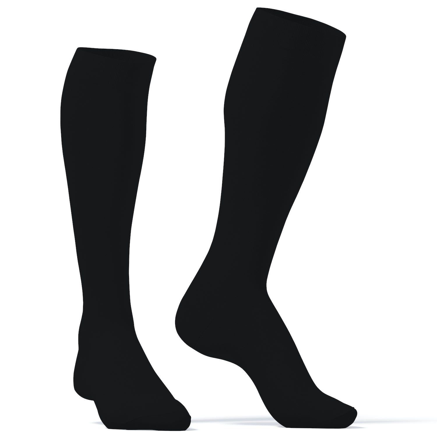 Chaussettes Hautes COLORS SneakXX Noires
