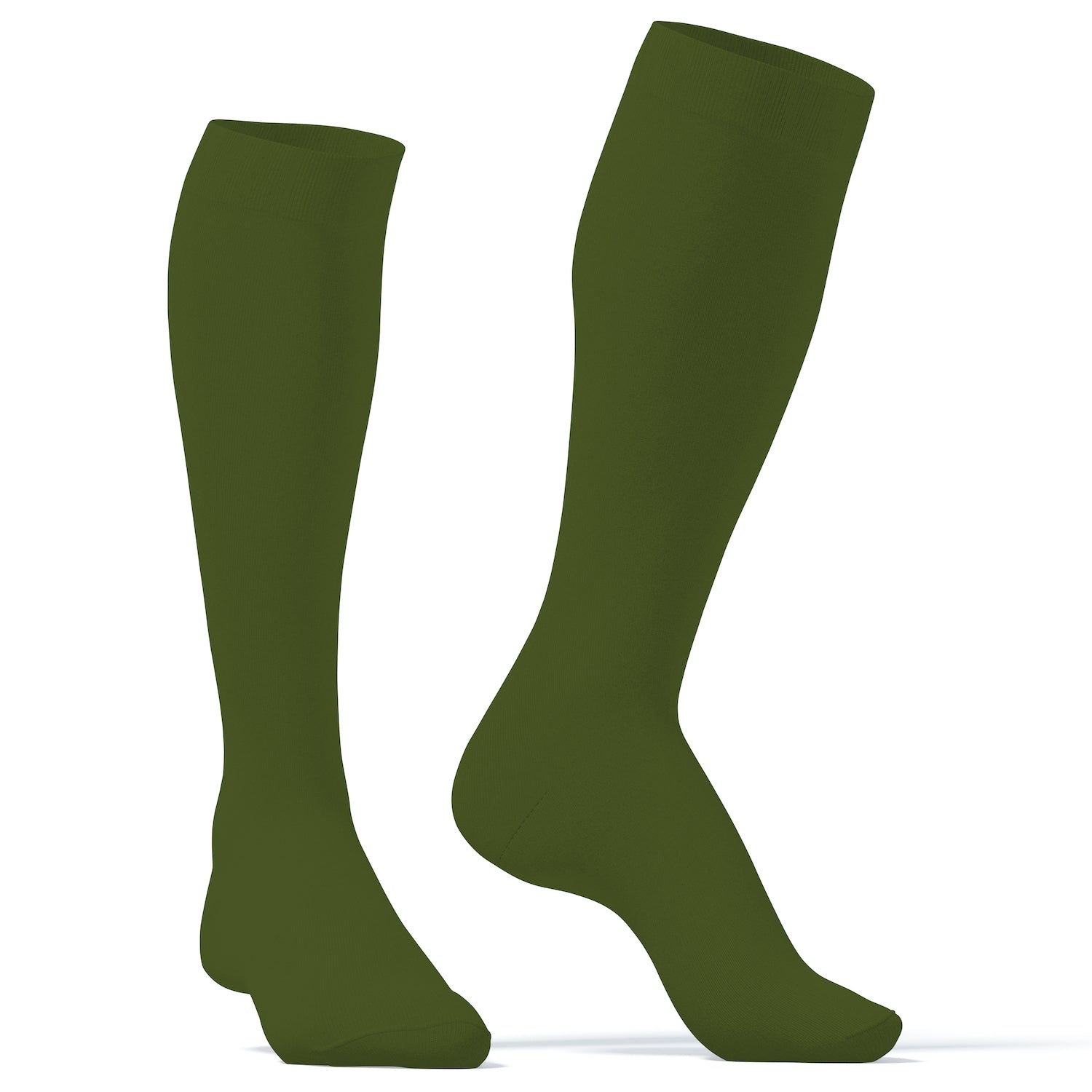 Chaussettes Hautes COLORS SneakXX Vert Kaki