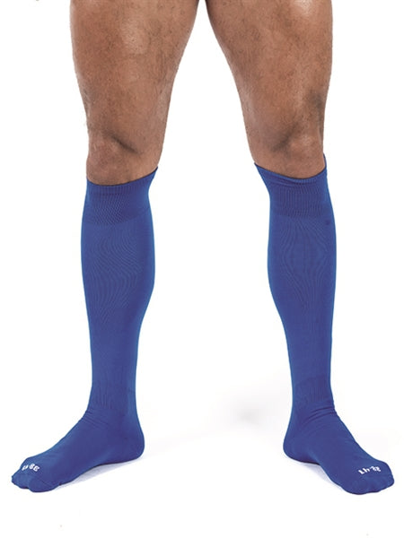 Chaussettes hautes Foot Socks Bleu