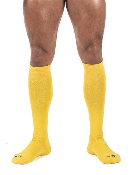 Chaussettes hautes Foot Socks Jaune