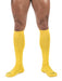Chaussettes hautes Foot Socks Jaune
