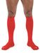 Chaussettes hautes Foot Socks Rouge