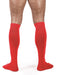 Chaussettes hautes Foot Socks Rouge