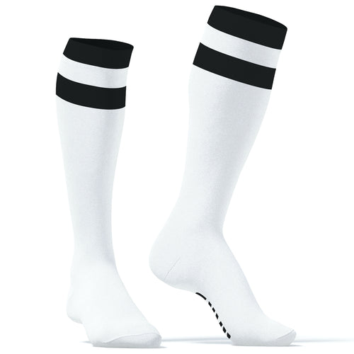 Chaussettes hautes Hard SneakXX Blanc-Noir