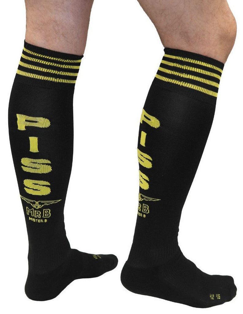 Chaussettes hautes PISS Cruising Socks Noires