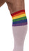Chaussettes hautes Pride Football Blanches