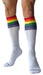 Chaussettes hautes Pride Football Blanches