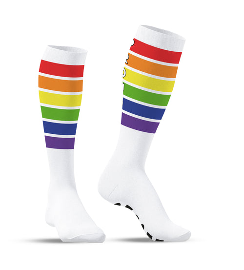 Chaussettes hautes Pride Proud Blanches