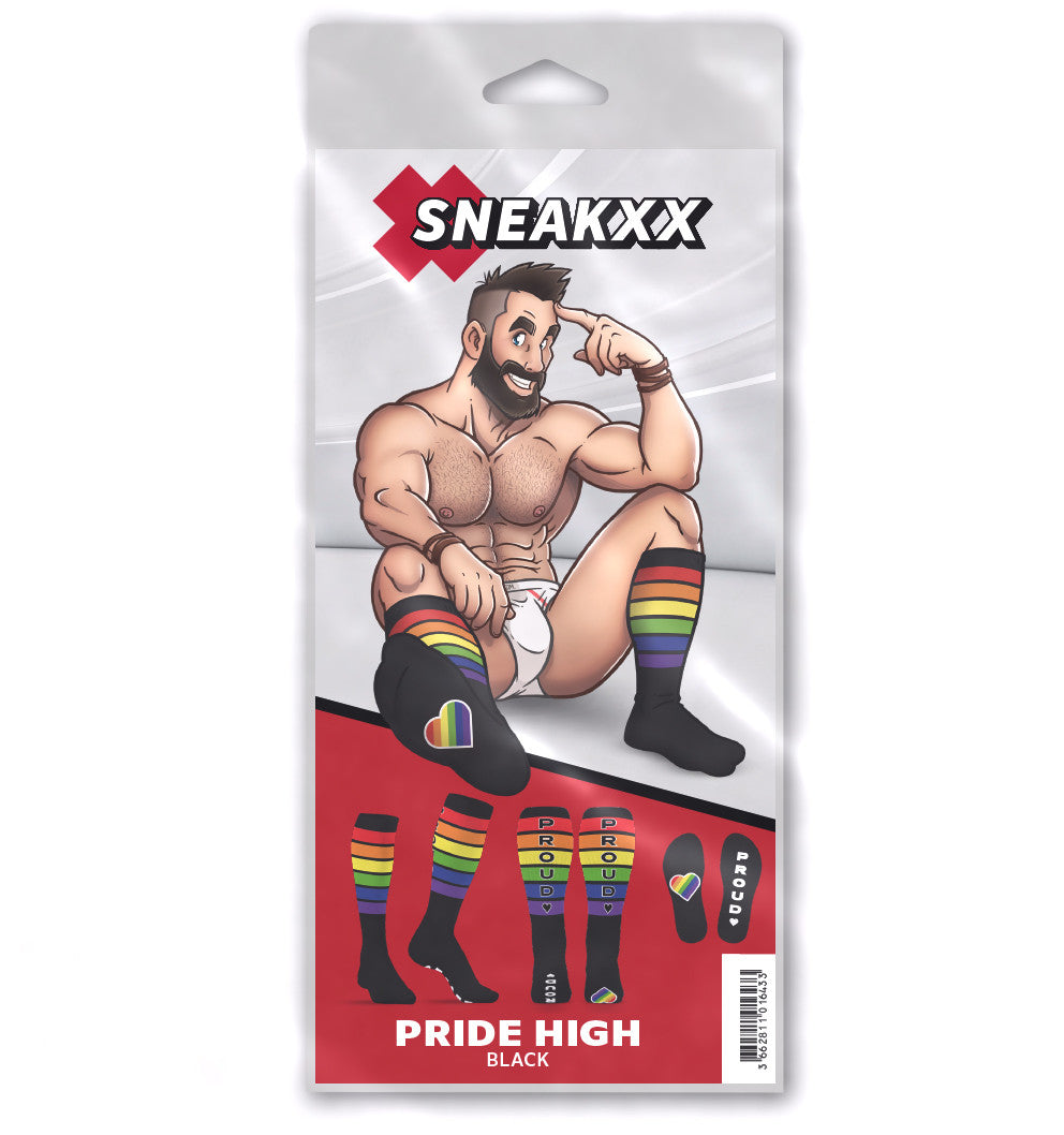 Chaussettes hautes Pride Proud Noires