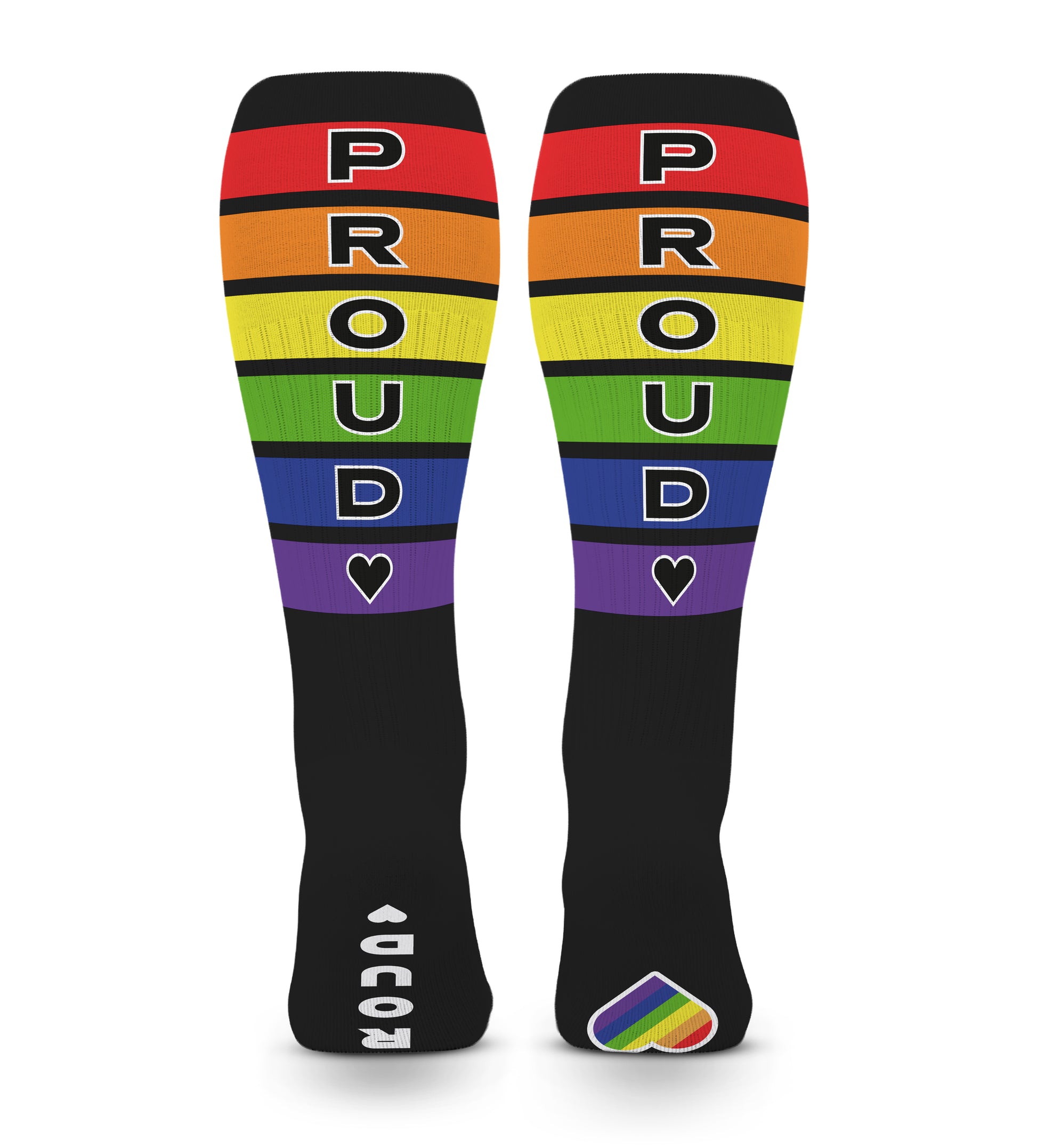 Chaussettes hautes Pride Proud Noires