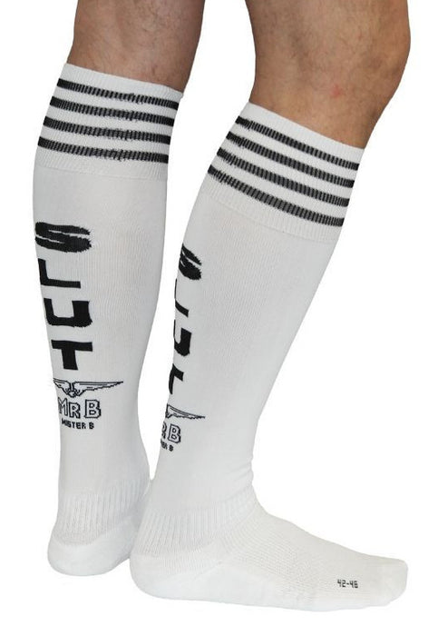 Chaussettes hautes SLUT Cruising Socks Blanches