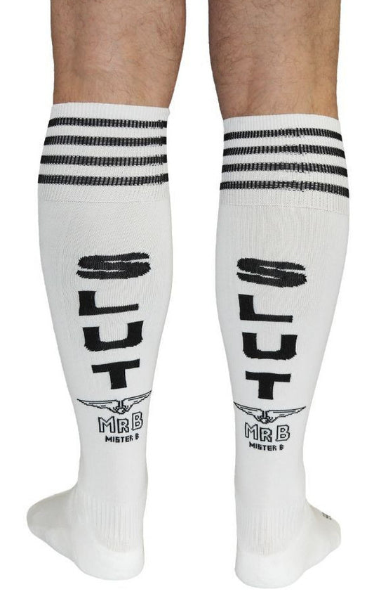 Chaussettes hautes SLUT Cruising Socks Blanches