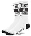Chaussettes JUST A HOLE Blanches