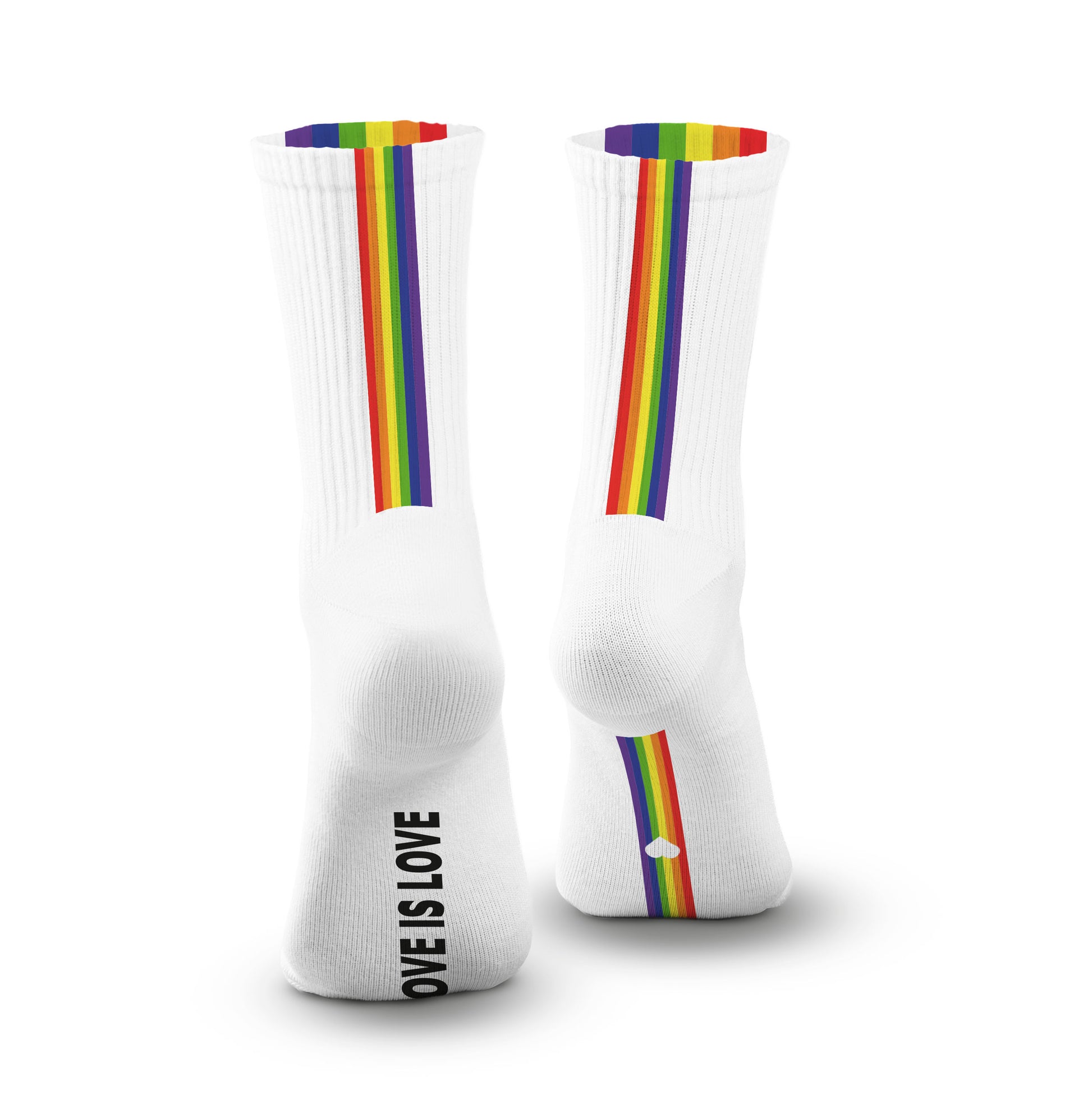 Chaussettes Love is Love Blanches