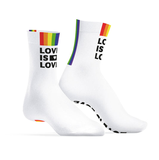 Chaussettes Love is Love Blanches
