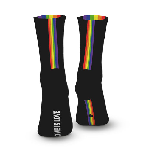 Chaussettes Love is Love Noires