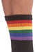 Chaussettes noires PRIDE GYM Rainbow