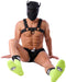 Chaussettes Paw Kinky Puppy Jaunes Fluo