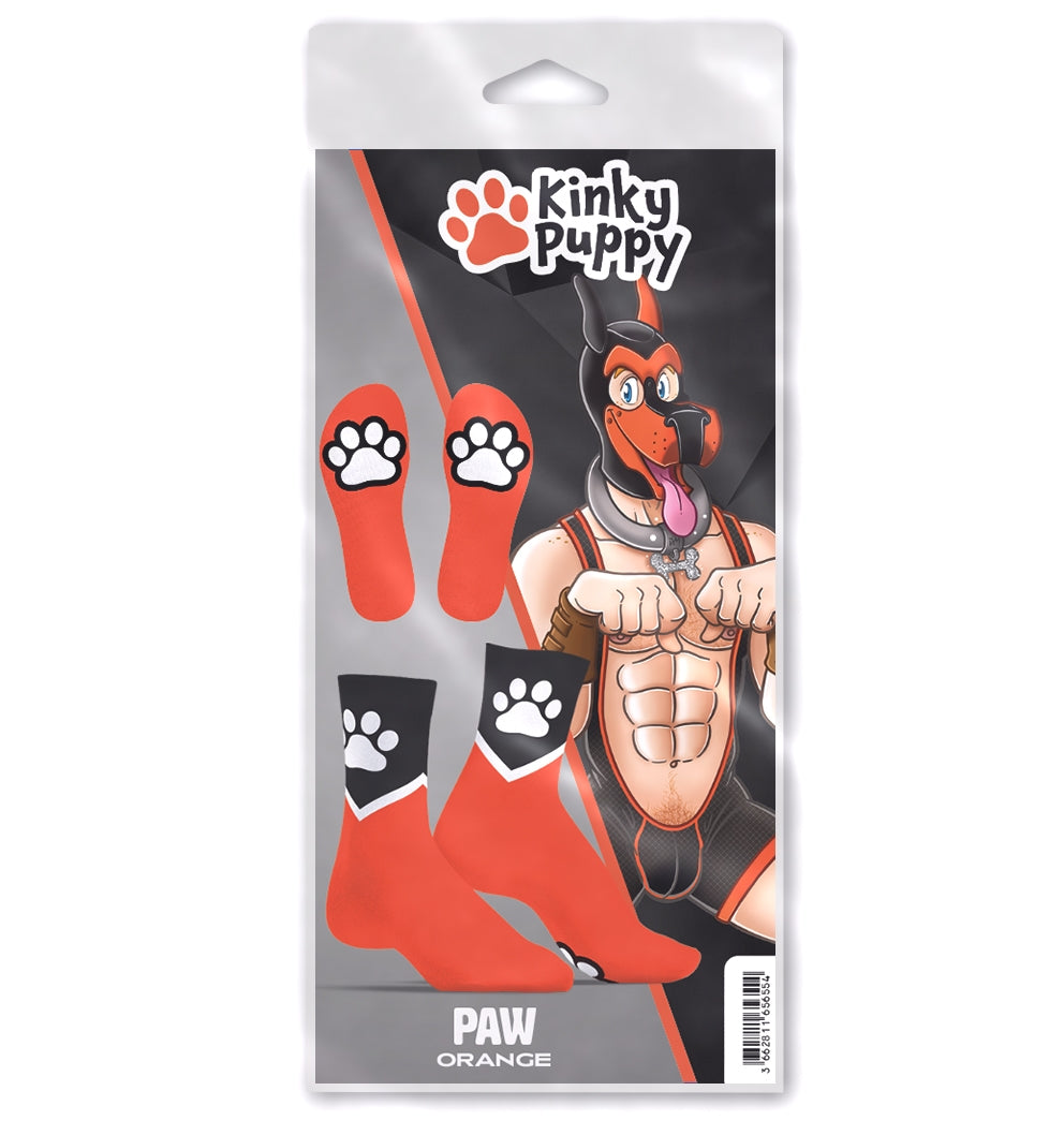 Chaussettes Paw Kinky Puppy Orange