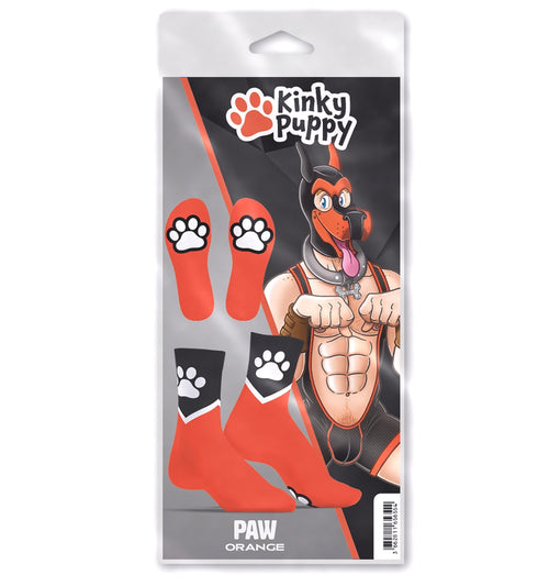 Chaussettes Paw Kinky Puppy Orange
