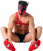 Chaussettes Paw Kinky Puppy Rouges