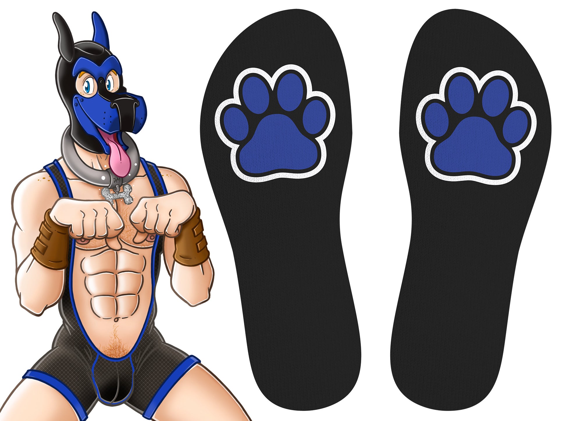 Chaussettes Puppy Hood Bleues